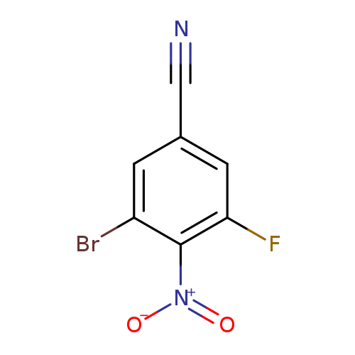 Benzonitrile, 3-bromo-5-fluoro-4-nitro-