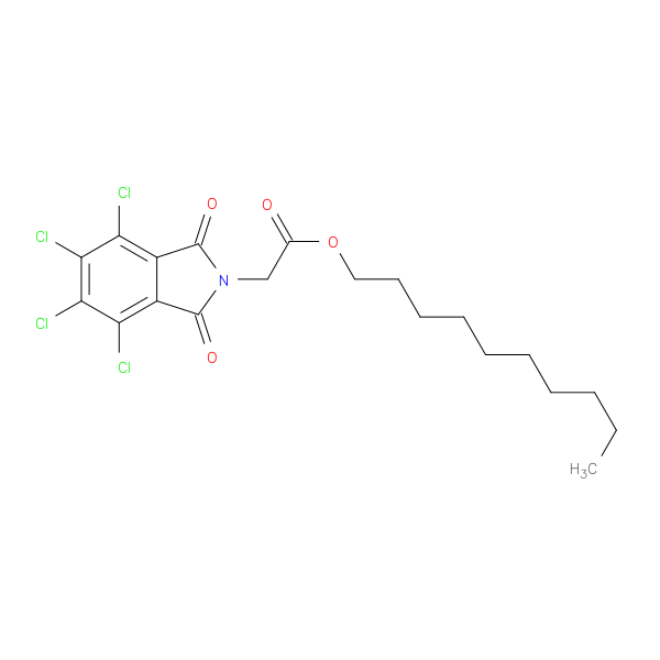 decyl (4,5,6,7-tetrachloro-1,3-dioxo-1,3-dihydro-2H-isoindol-2-yl)acetate