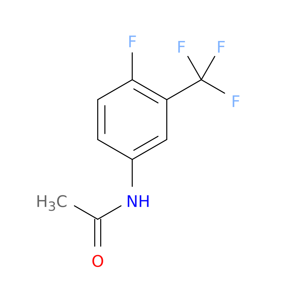 Acetamide, N-[4-fluoro-3-(trifluoromethyl)phenyl]-