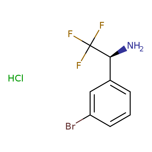 (S)-1-(3-Bromophenyl)-2,2,2-trifluoroethanamine hydrochloride