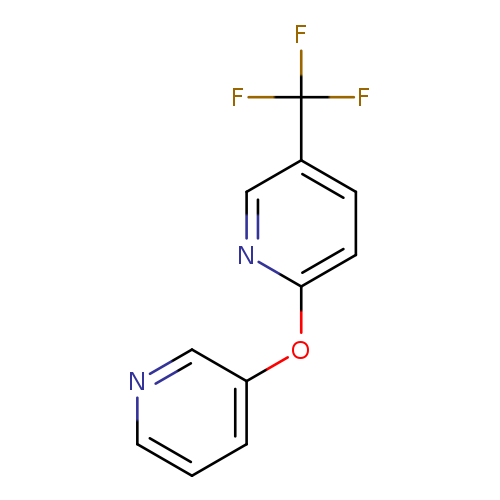 2-(pyridin-3-yloxy)-5-(trifluoromethyl)pyridine
