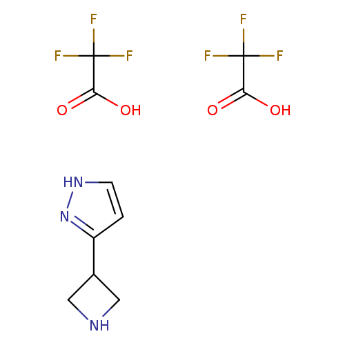 3-(azetidin-3-yl)-1H-pyrazole bis(trifluoroacetic acid)