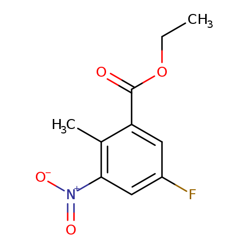 Ethyl 5-fluoro-2-methyl-3-nitrobenzoate