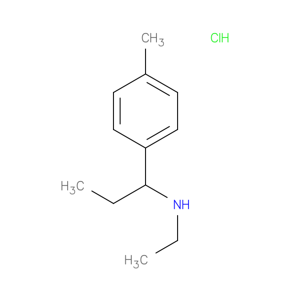 ethyl[1-(4-methylphenyl)propyl]amine hydrochloride