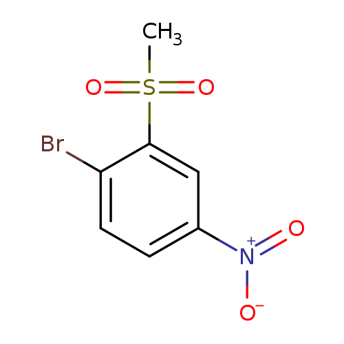 1-Bromo-2-methanesulfonyl-4-nitrobenzene