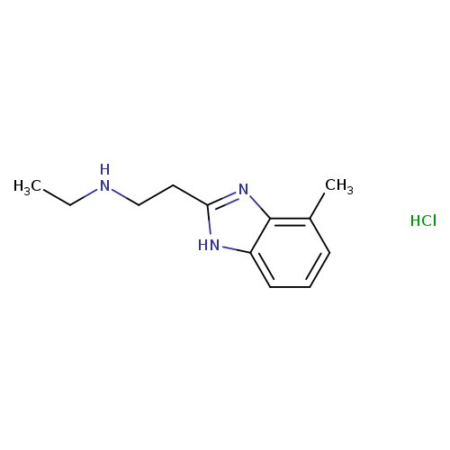 N-ethyl-2-(4-methyl-1H-benzimidazol-2-yl)ethanamine hydrochloride