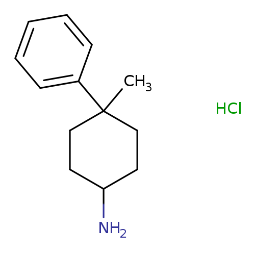 4-methyl-4-phenylcyclohexan-1-amine hydrochloride