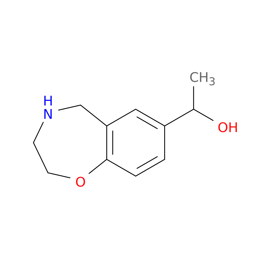 1-(2,3,4,5-Tetrahydro-1,4-benzoxazepin-7-yl)ethanol