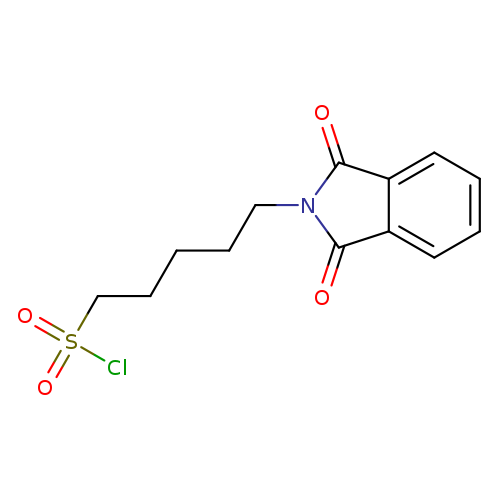 5-(1,3-dioxo-2,3-dihydro-1H-isoindol-2-yl)pentane-1-sulfonyl chloride