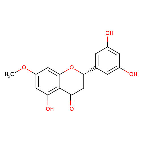 (2S)-2-(3,5-Dihydroxyphenyl)-2,3-dihydro-5-hydroxy-7-methoxy-4H-1-benzopyran-4-one