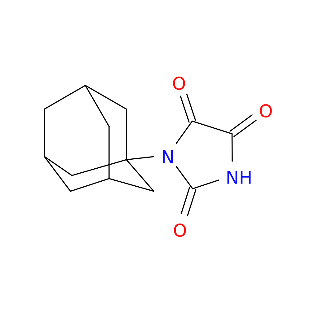 1-(adamantan-1-yl)imidazolidine-2,4,5-trione
