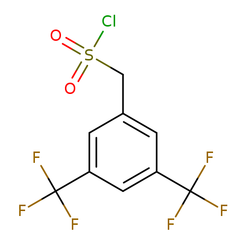 ([3,5-Bis(trifluoromethyl)phenyl]methyl)sulfonyl chloride
