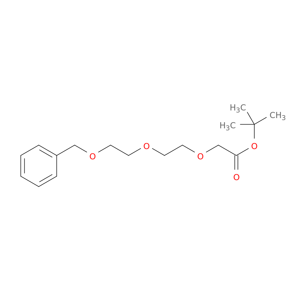 Acetic acid, 2-[2-[2-(phenylmethoxy)ethoxy]ethoxy]-, 1,1-dimethylethyl ester