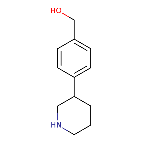 [4-(piperidin-3-yl)phenyl]methanol