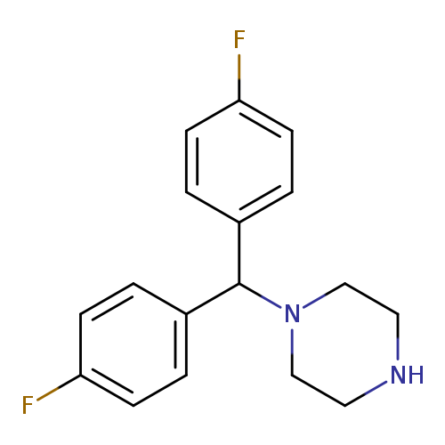 1-Bis(4-fluorophenyl)methyl piperazine