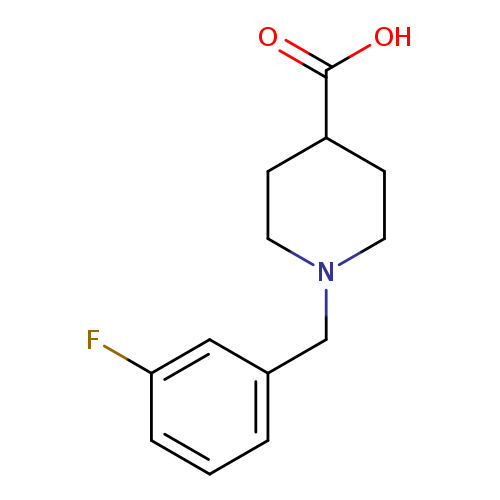 1-(3-Fluorobenzyl)piperidine-4-carboxylic acid