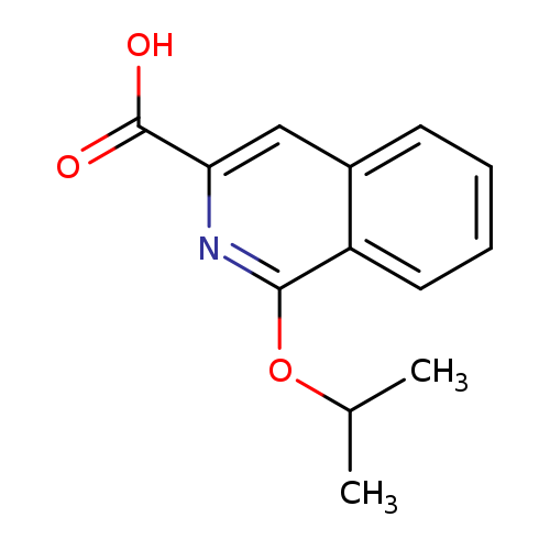 1-(propan-2-yloxy)isoquinoline-3-carboxylic acid