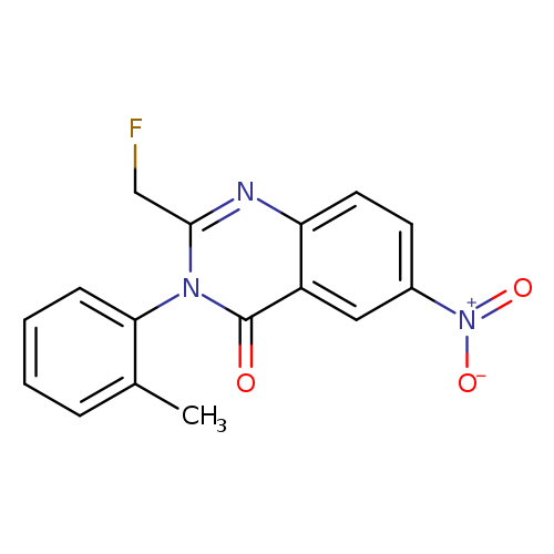 2-(fluoromethyl)-6-nitro-3-o-tolylquinazolin-4(3H)-one