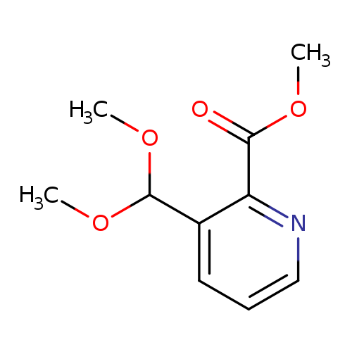 Methyl 3-(diMethoxyMethyl)picolinate