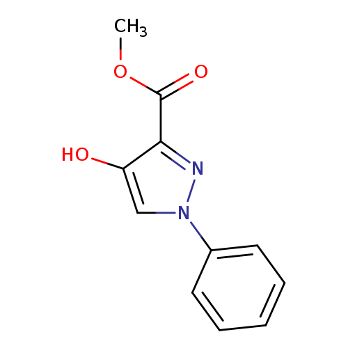 methyl 4-hydroxy-1-phenyl-1H-pyrazole-3-carboxylate
