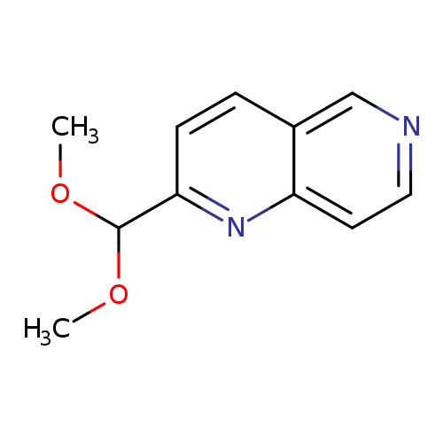 2-(Dimethoxymethyl)-1,6-naphthyridine