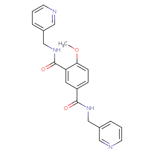 4-Methoxy-N,N'-bis(3-pyridinylmethyl)-1,3-benzenedicarboxamide