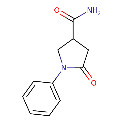 5-Oxo-1-phenylpyrrolidine-3-carboxamide