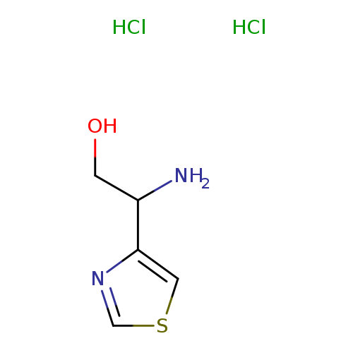 2-amino-2-(1,3-thiazol-4-yl)ethan-1-oldihydrochloride