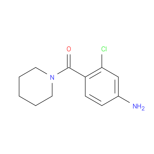 3-Chloro-4-[(piperidin-1-yl)carbonyl]aniline