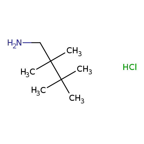 2,2,3,3-tetramethylbutan-1-amine hydrochloride