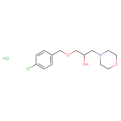 1-[(4-CHLOROBENZYL)OXY]-3-MORPHOLIN-4-YLPROPAN-2-OL HYDROCHLORIDE