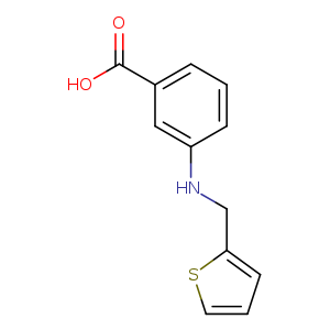 3-[(2-THIENYLMETHYL)AMINO]BENZOIC ACID