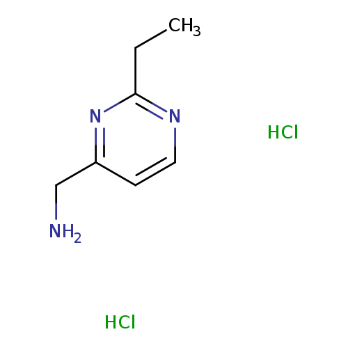 [(2-Ethylpyrimidin-4-yl)methyl]amine dihydrochloride