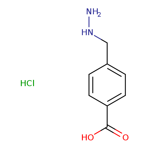 4-(hydrazinylmethyl)benzoic acid hydrochloride