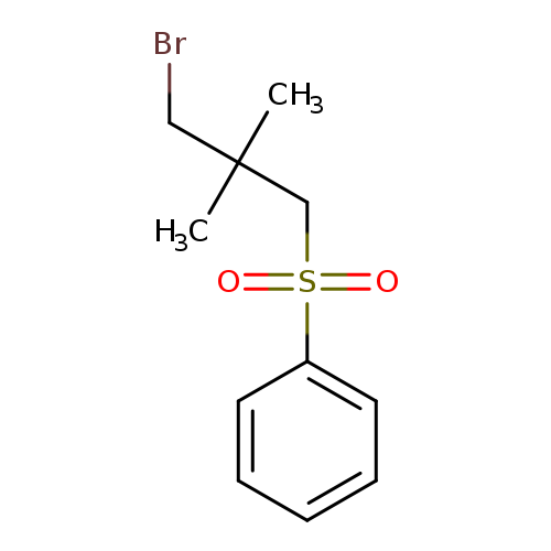 Benzene, [(3-broMo-2,2-diMethylpropyl)sulfonyl]-