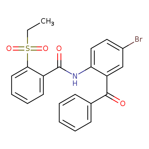 N-(2-benzoyl-4-bromophenyl)-2-(ethanesulfonyl)benzamide