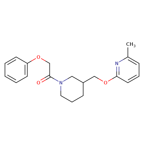 1-(3-{[(6-methylpyridin-2-yl)oxy]methyl}piperidin-1-yl)-2-phenoxyethan-1-one