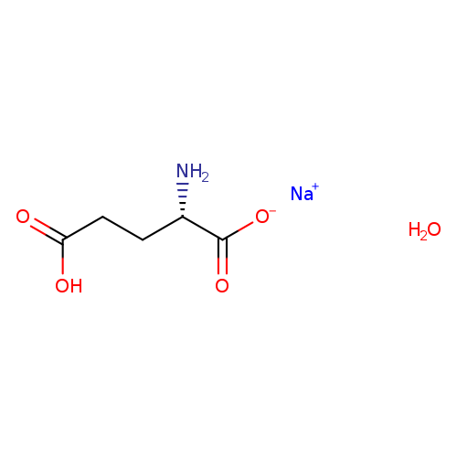 Sodium (s)-2-amino-4-carboxybutanoate hydrate