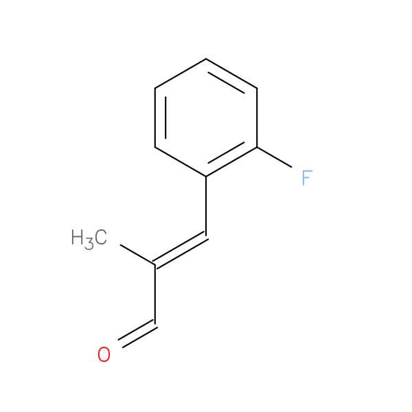 2-Propenal, 3-(2-fluorophenyl)-2-methyl-, (2E)-