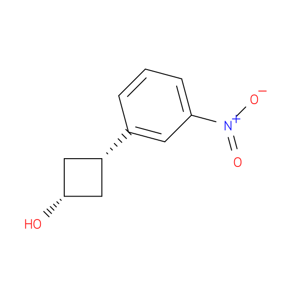 (1s,3s)-3-(3-nitrophenyl)cyclobutan-1-ol