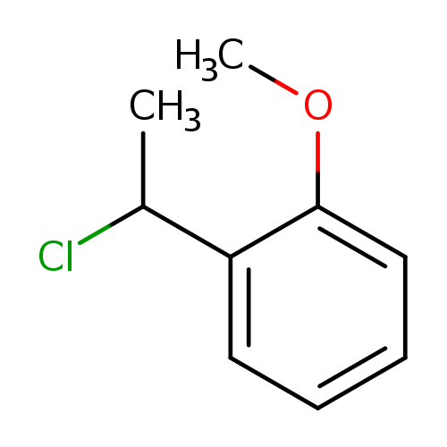 1-(1-chloroethyl)-2-methoxybenzene