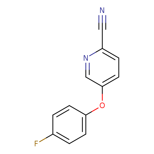 5-(4-fluorophenoxy)pyridine-2-carbonitrile