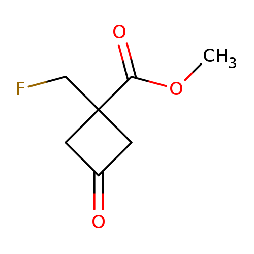 methyl 1-(fluoromethyl)-3-oxocyclobutane-1-carboxylate