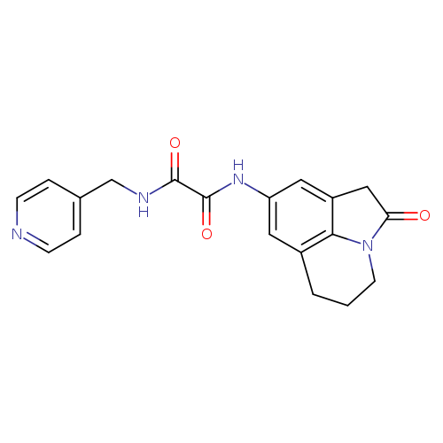 N-{2-oxo-1-azatricyclo[6.3.1.0^{4,12}]dodeca-4,6,8(12)-trien-6-yl}-N'-[(pyridin-4-yl)methyl]ethanediamide