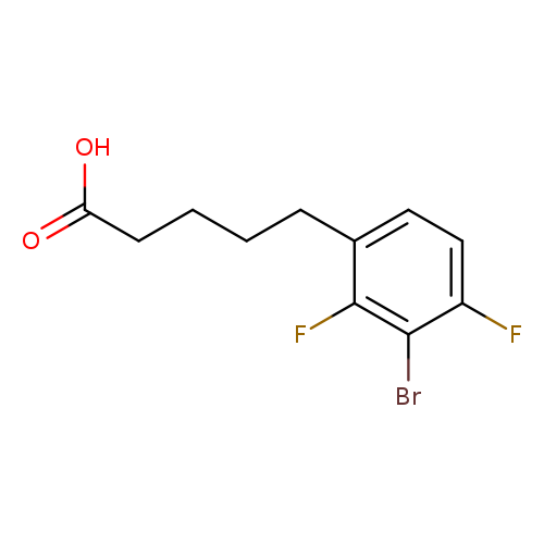 5-(3-bromo-2,4-difluorophenyl)pentanoic acid