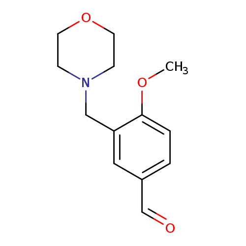 4-Methoxy-3-(morpholin-4-ylmethyl)benzaldehyde