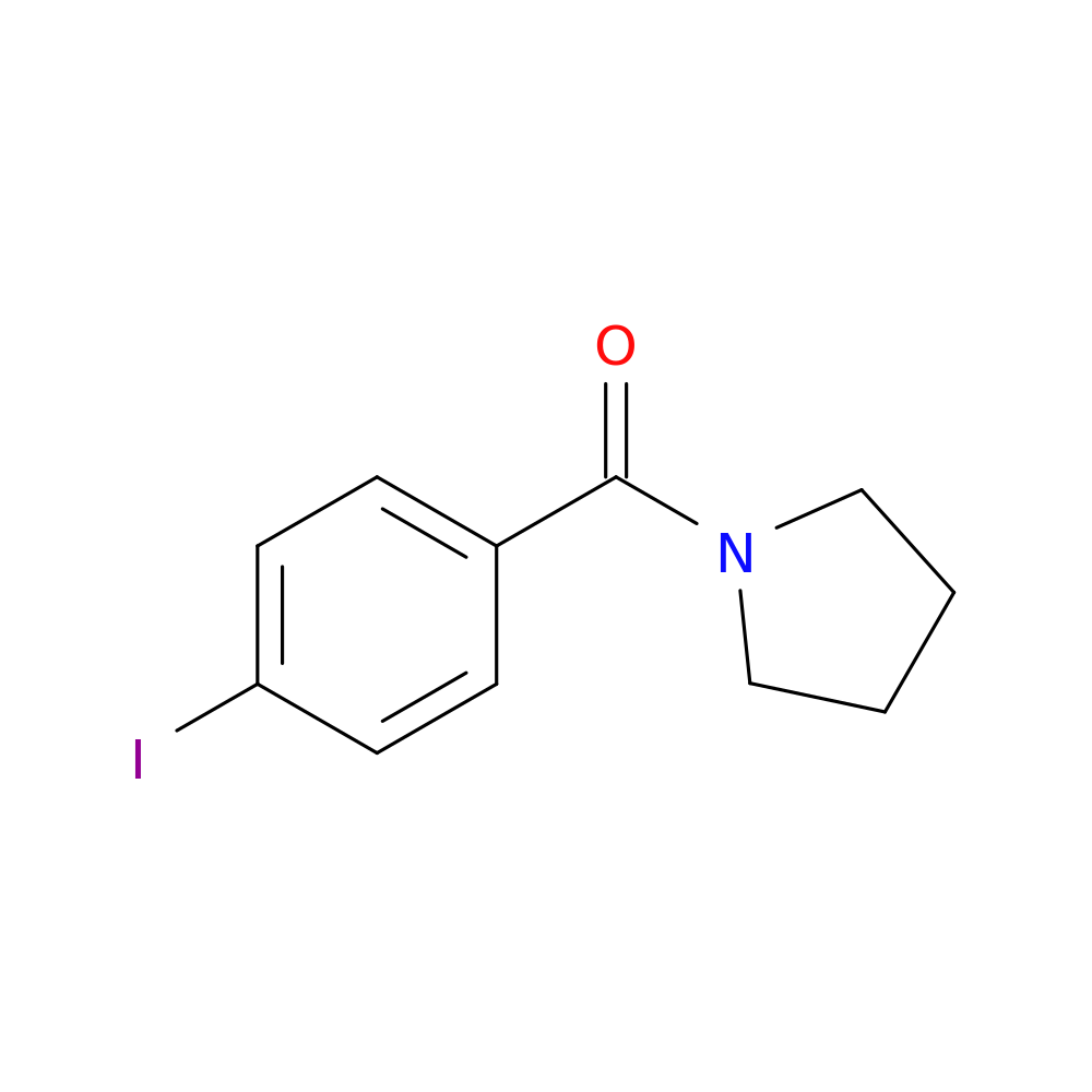 1-[(4-Iodophenyl)carbonyl]pyrrolidine