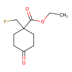 ethyl 1-(fluoromethyl)-4-oxocyclohexane-1-carboxylate