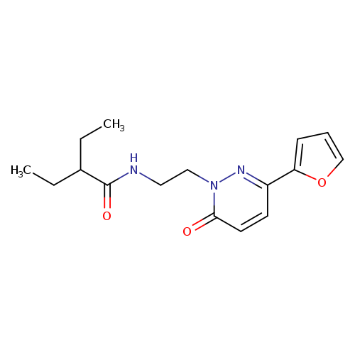 2-ethyl-N-{2-[3-(furan-2-yl)-6-oxo-1,6-dihydropyridazin-1-yl]ethyl}butanamide