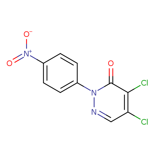 4,5-dichloro-2-(4-nitrophenyl)-2,3-dihydropyridazin-3-one